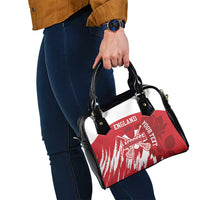 Custom England Lacrosse Shoulder Handbag Go Champions Rose