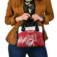 Custom England Lacrosse Shoulder Handbag Go Champions Rose