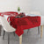Custom England Lacrosse Tablecloth Go Champions Rose