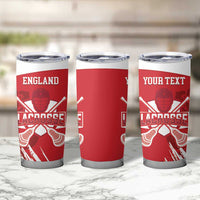 Custom England Lacrosse Tumbler Cup Go Champions Rose