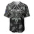 Custom New Zealand Silver Fern Rugby Baseball Jersey All Black Since 1892 Aotearoa Moko Maori - Wonder Print Shop