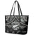 Custom New Zealand Silver Fern Rugby Leather Tote Bag All Black Since 1892 Aotearoa Moko Maori