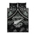 Custom New Zealand Silver Fern Rugby Quilt Bed Set All Black Since 1892 Aotearoa Moko Maori