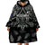 Custom New Zealand Silver Fern Rugby Wearable Blanket Hoodie All Black Since 1892 Aotearoa Moko Maori - Wonder Print Shop