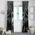 Custom New Zealand Silver Fern Rugby Window Curtain All Black Since 1892 Aotearoa Moko Maori - Wonder Print Shop
