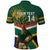 Custom South Africa Rugby Polo Shirt 2024 Go Springboks Mascot African Pattern