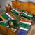 Custom South Africa Rugby Quilt Bed Set 2024 Go Springboks Mascot African Pattern