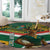 Custom South Africa Rugby Round Carpet 2024 Go Springboks Mascot African Pattern