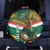 Custom South Africa Rugby Spare Tire Cover 2024 Go Springboks Mascot African Pattern - Wonder Print Shop