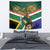 Custom South Africa Rugby Tapestry 2024 Go Springboks Mascot African Pattern