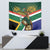 Custom South Africa Rugby Tapestry 2024 Go Springboks Mascot African Pattern