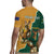 Personalised South Africa And Australia Rugby Rugby Jersey 2024 Springboks Wallabies Mascots Together - Wonder Print Shop