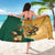 Personalised South Africa And Australia Rugby Sarong 2024 Springboks Wallabies Mascots Together - Wonder Print Shop