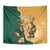 Personalised South Africa And Australia Rugby Tapestry 2024 Springboks Wallabies Mascots Together - Wonder Print Shop