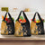 Personalised New Zealand And Australia Rugby Grocery Bag All Black Wallabies Mascots Together