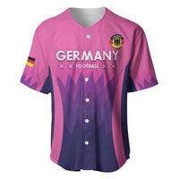 Custom Germany Football Baseball Jersey 2024 Nationalelf - Pink Version - Wonder Print Shop