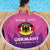 Custom Germany Football Beach Blanket 2024 Nationalelf - Pink Version - Wonder Print Shop