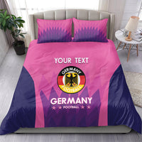 Custom Germany Football Bedding Set 2024 Nationalelf - Pink Version - Wonder Print Shop