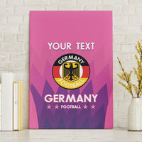 Custom Germany Football Canvas Wall Art 2024 Nationalelf - Pink Version - Wonder Print Shop