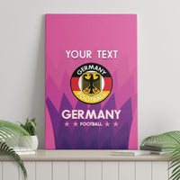 Custom Germany Football Canvas Wall Art 2024 Nationalelf - Pink Version - Wonder Print Shop