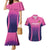 Custom Germany Football Couples Matching Mermaid Dress and Hawaiian Shirt 2024 Nationalelf - Pink Version - Wonder Print Shop