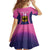 Custom Germany Football Family Matching Off Shoulder Maxi Dress and Hawaiian Shirt 2024 Nationalelf - Pink Version - Wonder Print Shop