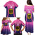 Custom Germany Football Family Matching Puletasi and Hawaiian Shirt 2024 Nationalelf - Pink Version - Wonder Print Shop