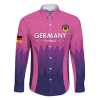 Custom Germany Football Family Matching Puletasi and Hawaiian Shirt 2024 Nationalelf - Pink Version - Wonder Print Shop
