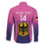Custom Germany Football Family Matching Puletasi and Hawaiian Shirt 2024 Nationalelf - Pink Version - Wonder Print Shop