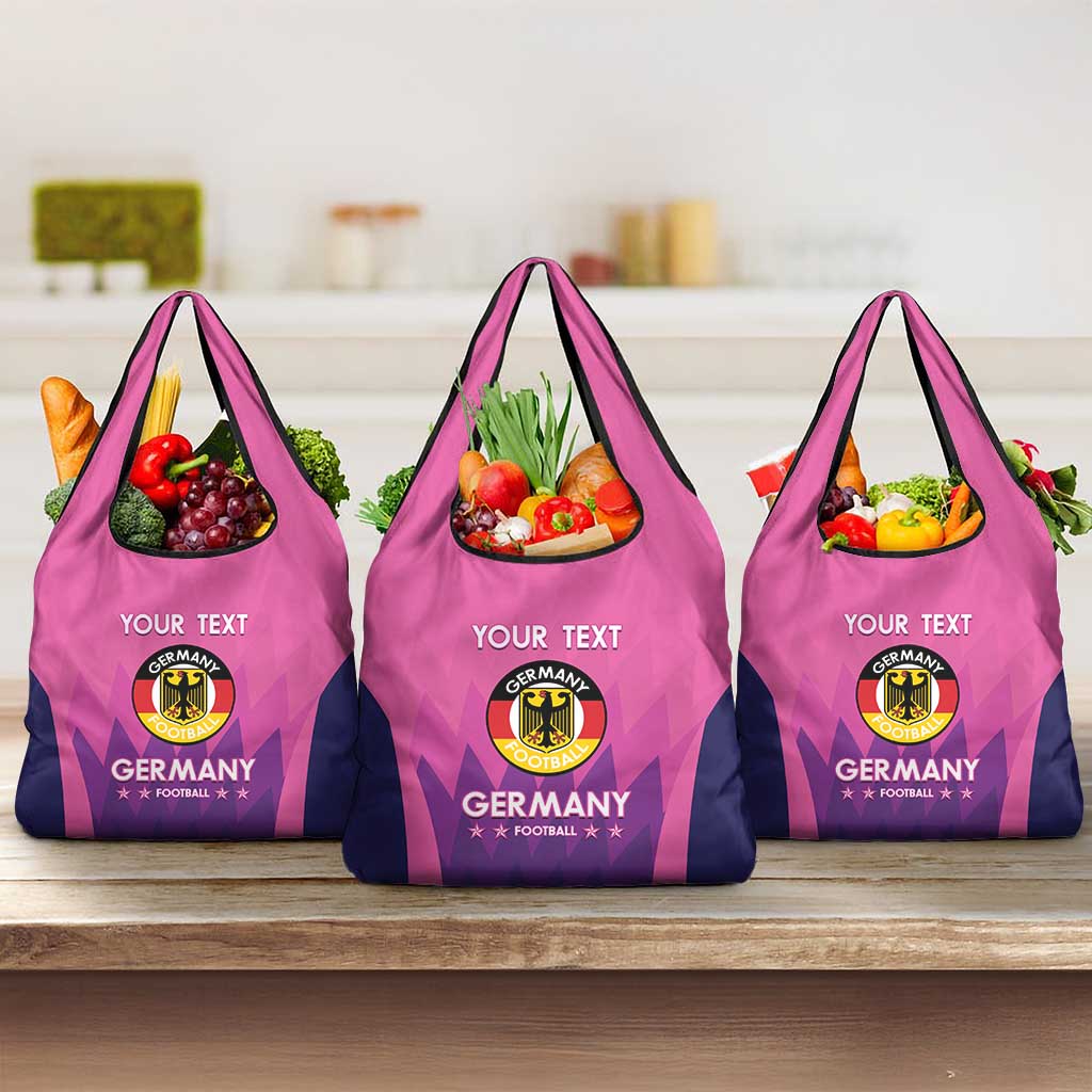 Custom Germany Football Grocery Bag Nationalelf - Pink Version
