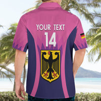 Custom Germany Football Hawaiian Shirt 2024 Nationalelf - Pink Version - Wonder Print Shop