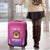 Custom Germany Football Luggage Cover 2024 Nationalelf - Pink Version - Wonder Print Shop