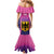 Custom Germany Football Mermaid Dress 2024 Nationalelf - Pink Version - Wonder Print Shop