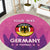 Custom Germany Football Round Carpet 2024 Nationalelf - Pink Version