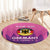 Custom Germany Football Round Carpet 2024 Nationalelf - Pink Version