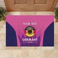 Custom Germany Football Rubber Doormat 2024 Nationalelf - Pink Version - Wonder Print Shop