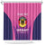 Custom Germany Football Shower Curtain 2024 Nationalelf - Pink Version