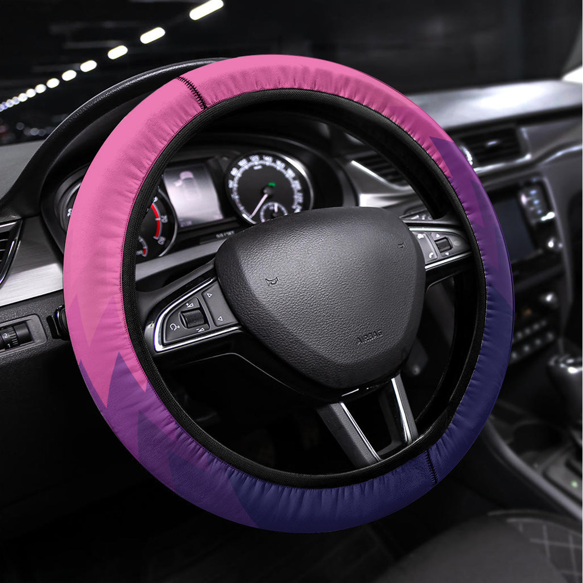 Germany Football Steering Wheel Cover 2024 Nationalelf - Pink Version - Wonder Print Shop