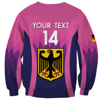 Custom Germany Football Sweatshirt 2024 Nationalelf - Pink Version - Wonder Print Shop