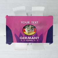 Custom Germany Football Tablecloth 2024 Nationalelf - Pink Version - Wonder Print Shop