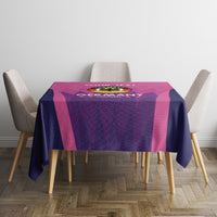 Custom Germany Football Tablecloth 2024 Nationalelf - Pink Version - Wonder Print Shop