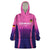 Custom Germany Football Wearable Blanket Hoodie 2024 Nationalelf - Pink Version - Wonder Print Shop