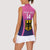 Custom Germany Football Women Sleeveless Polo Shirt 2024 Nationalelf - Pink Version - Wonder Print Shop