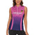 Custom Germany Football Women Sleeveless Polo Shirt 2024 Nationalelf - Pink Version - Wonder Print Shop