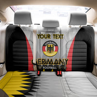 Custom Germany Football Back Car Seat Cover 2024 Nationalelf - White Version - Wonder Print Shop