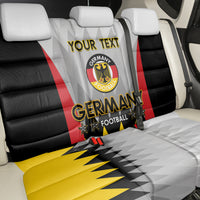 Custom Germany Football Back Car Seat Cover 2024 Nationalelf - White Version - Wonder Print Shop