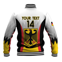 Custom Germany Football Baseball Jacket 2024 Nationalelf - White Version - Wonder Print Shop