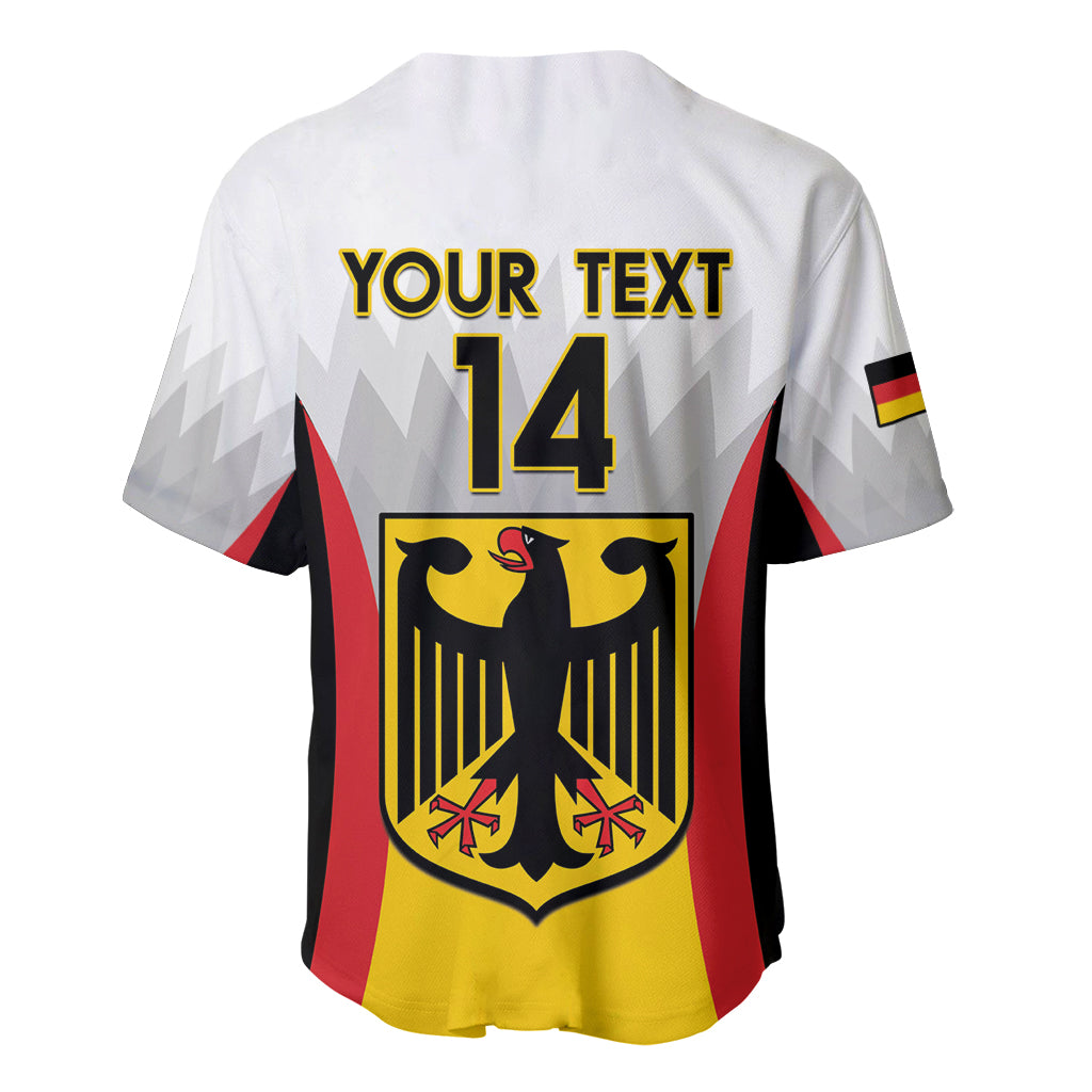 Custom Germany Football Baseball Jersey 2024 Nationalelf - White Version - Wonder Print Shop