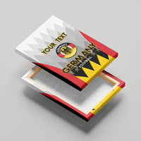 Custom Germany Football Canvas Wall Art 2024 Nationalelf - White Version - Wonder Print Shop