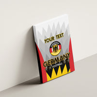 Custom Germany Football Canvas Wall Art 2024 Nationalelf - White Version - Wonder Print Shop